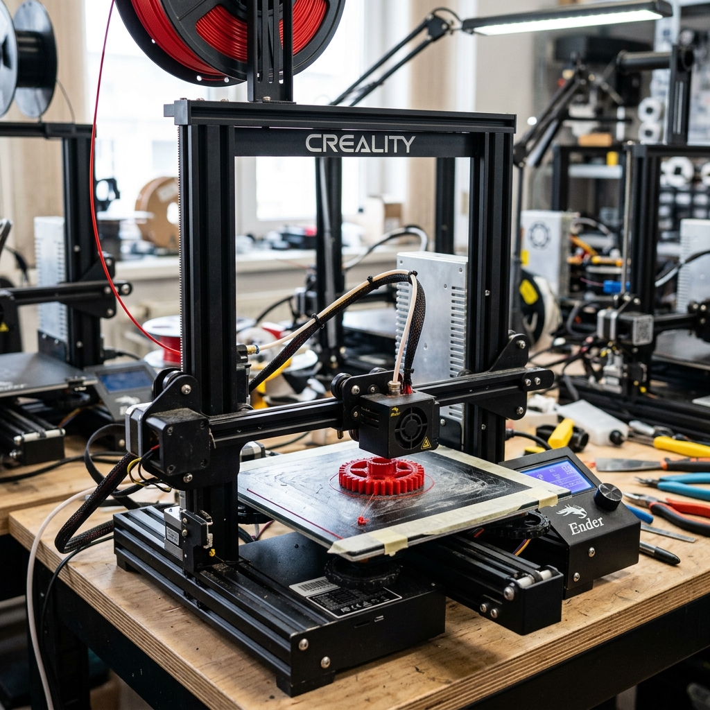Creality Ender 3 Pro classic calibrated 3D printer